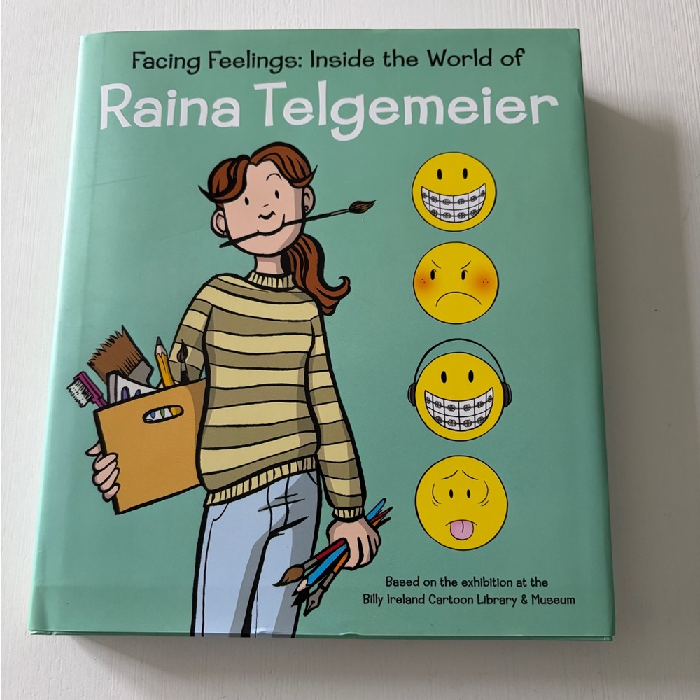 Facing Feelings Book by Raina Telgemeier